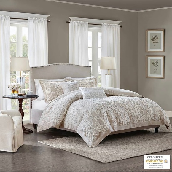 Harbor House Suzanna 100% Cotton 3-Pc. King Duvet Mini Set Made In India - Picture 1 of 7